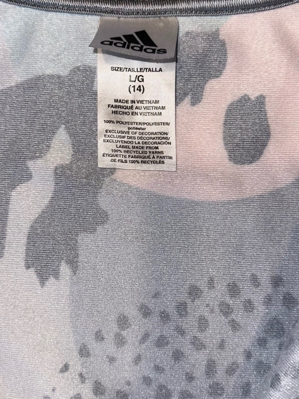 Adidas Adicolor Classics Track Suit Youth Pink Camo Retro Style 2 Piece LG 14 - Picture 3 of 7